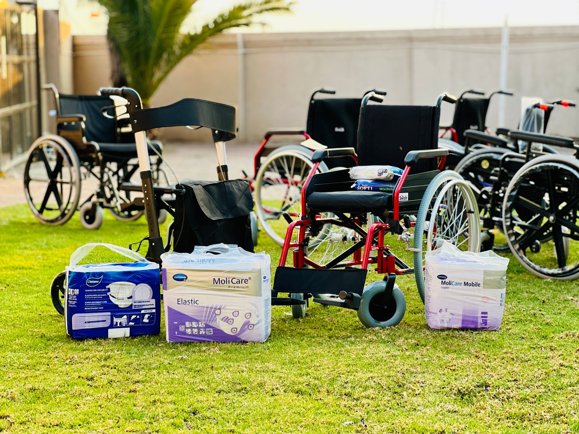 Wheelchairs, Walkers, linen Savers & Adult Nappies from DAATS