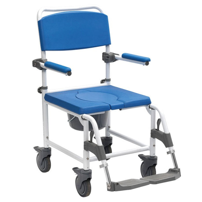 Shower/Toilet Wheelchair Aston All-Rounder (Caster Wheels)