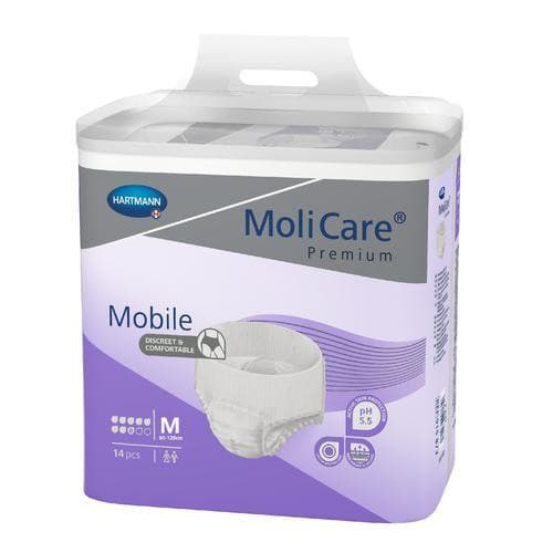 MoliCare® Premium Mobile 8 drops Overnight Purple Pants DAATS.