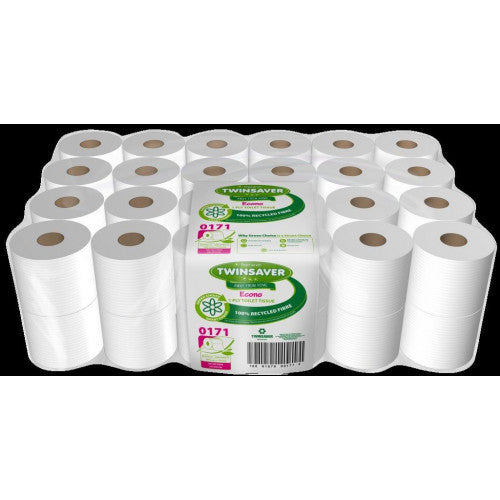 Twinsaver Econo 1 Ply Toilet Paper (48 units)