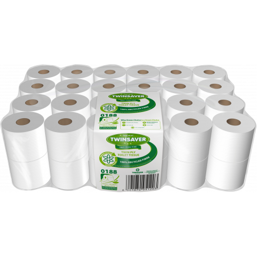 Twinsaver 2 Ply Embosed Toilet Paper (48 units)