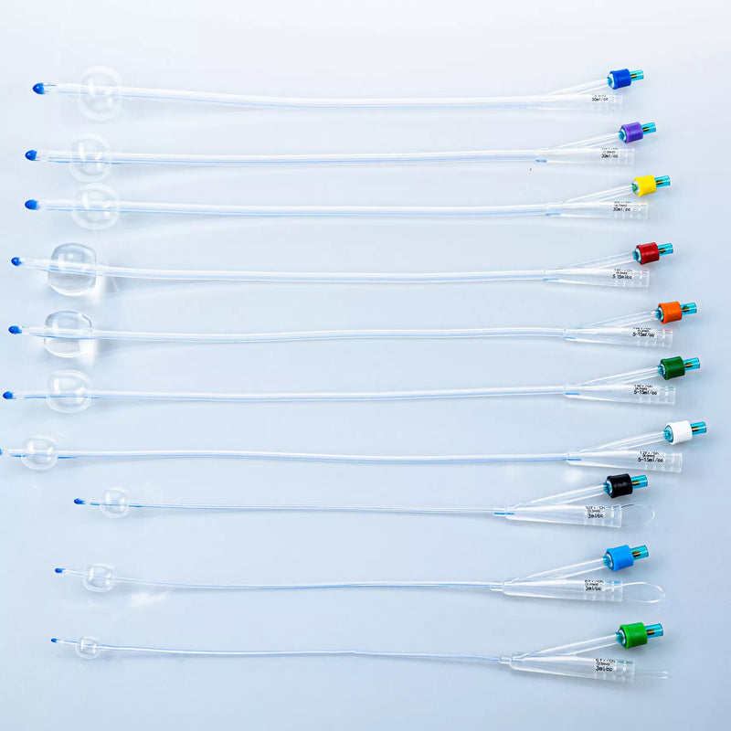 2-Way Foley Catheter 18Fr (5–10ml) – Silicone, Sterile