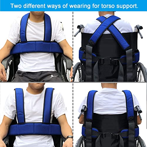 Wheelchair Safety Seat Belt Torso Support Vest