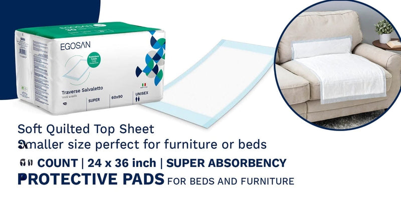 Egosan Disposable Linen Saver (Bulk order) 200 units