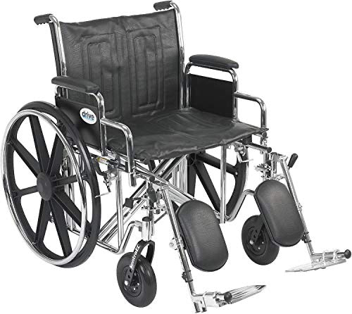 Heavy-Duty Wheelchair Bariatric Sentra EC (Detachable Desk Arm and ELR)