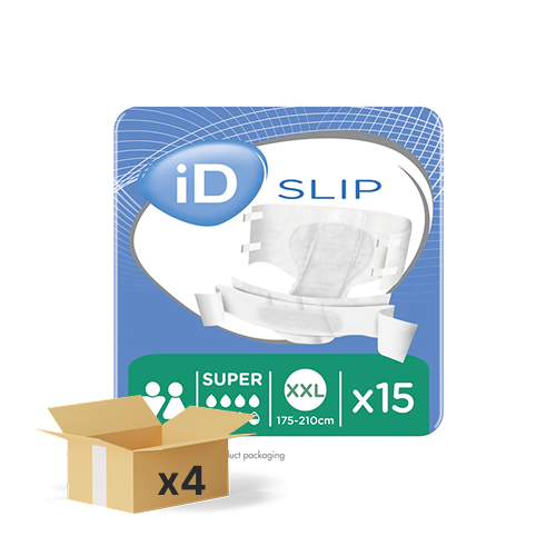 iD Super Slip XXL (4 x 15pcs) Bulk