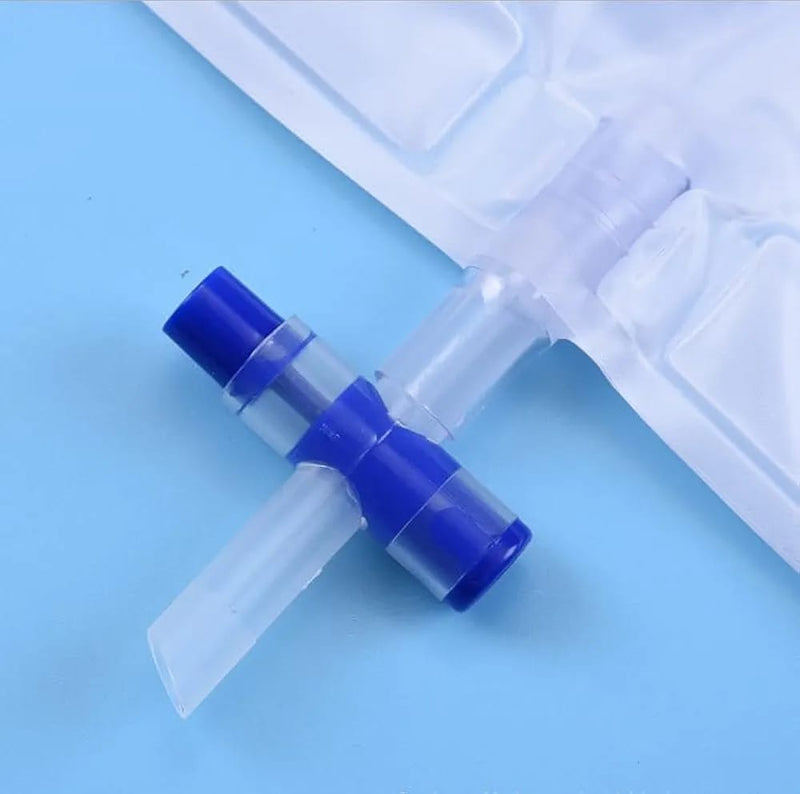 Urine Drainage Bag 2000ml – Cross Valve (Night Bag)