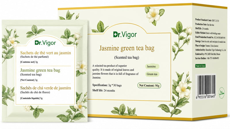 Dr. Vigor Jasmine Green Tea Bag