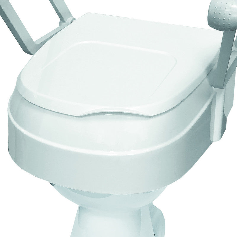 Raised Toilet Seat With Armrest TSE 120