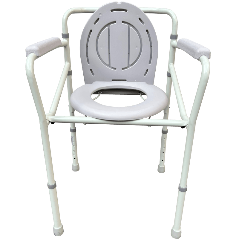 Folding Commode Steel - DAATS
