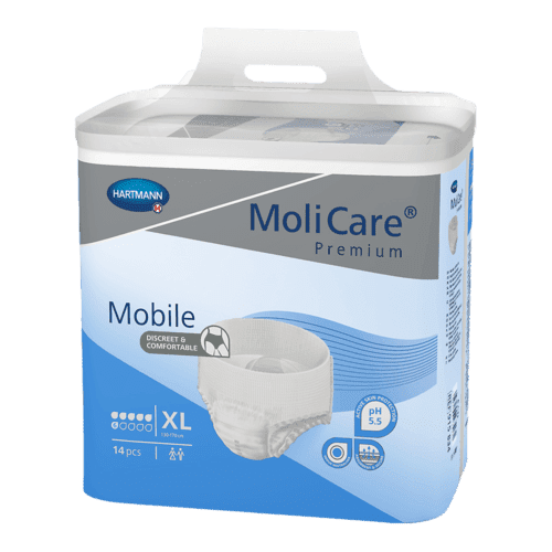 MoliCare® Premium Mobile 6 drops Daytime Blue Pants DAATS.