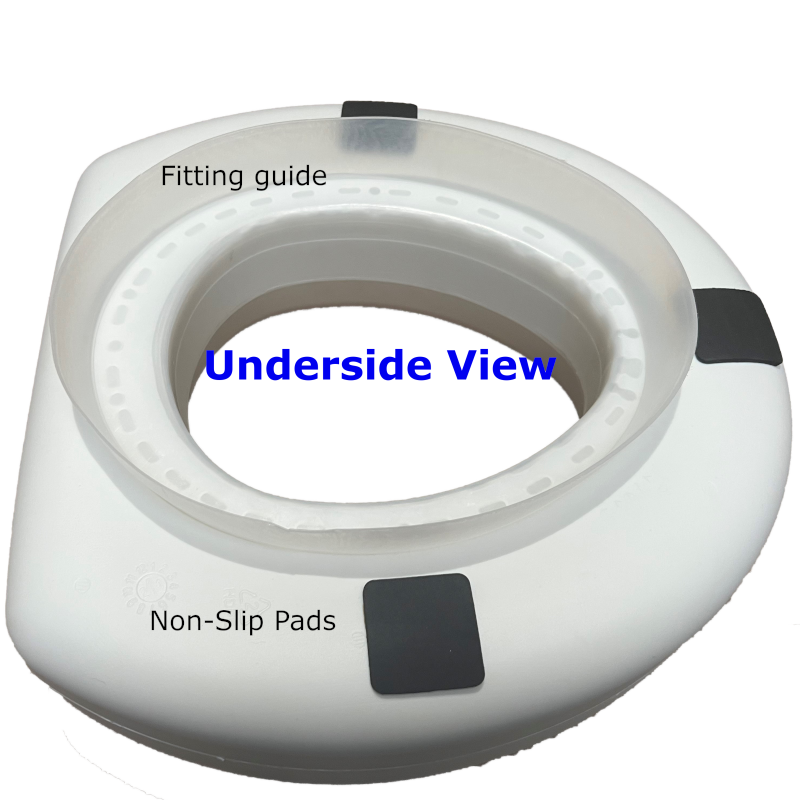 Toilet Seat Raiser No Clips