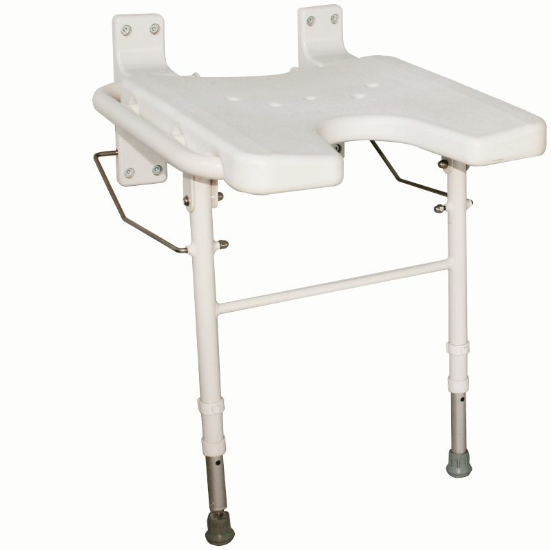 Wall Shower Seat with Legs — DAATS